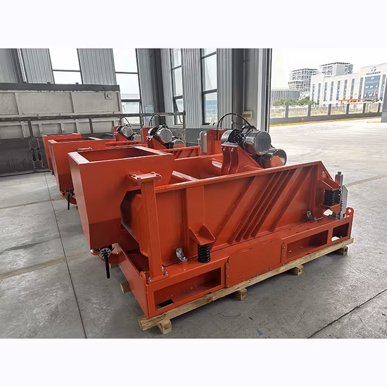 Gestione dei rifiuti di perforazione Obm Wbm Bbzs585g Agitatore per scisto di essiccazione